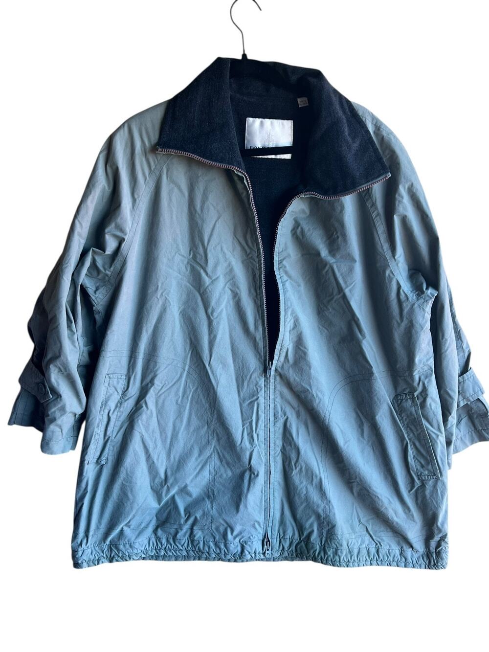Vintage London Fog Harrington Jacket Men's M Reg Green fully Lined Zip Up